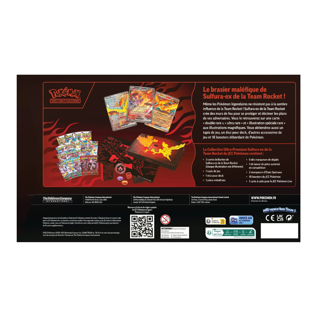 Ultra Premium Collection – Sulfura-ex de la Team Rocket