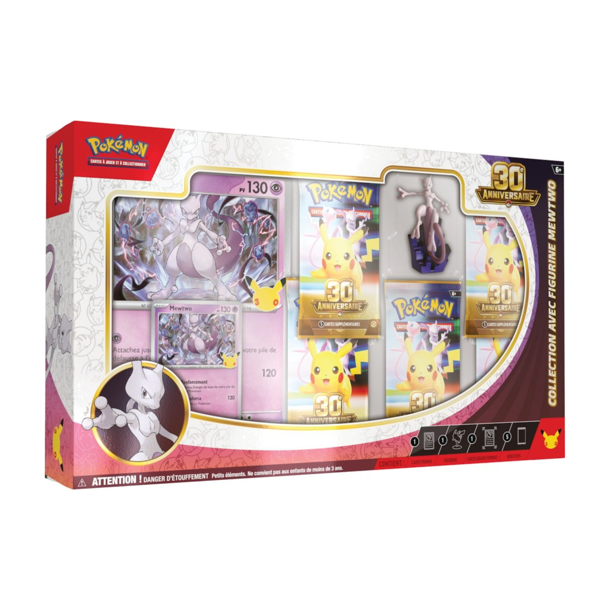 Figure Mewtwo 30e Anniversaire, Limited